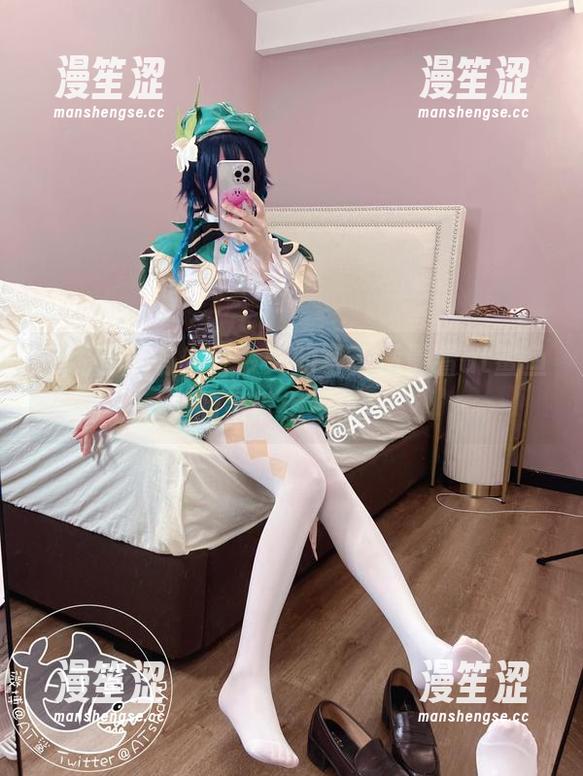 在线@所有人，今天的写真质量看at鲨鱼的吊带绝不低！