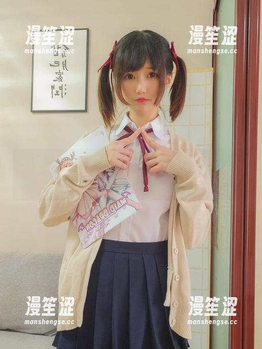 nagesa魔物喵 这次是小奶牛自拍,nagesa魔物喵照片集分享,还能再萌一点吗?