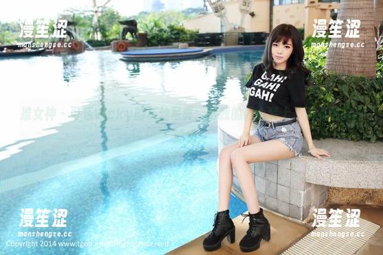 推女神-可乐Vicky 推女神 - 可乐Vicky的灰丝写真:给我的内心装上了淡淡忧伤的滤镜!